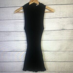 Elegant Black Sleeveless Dress